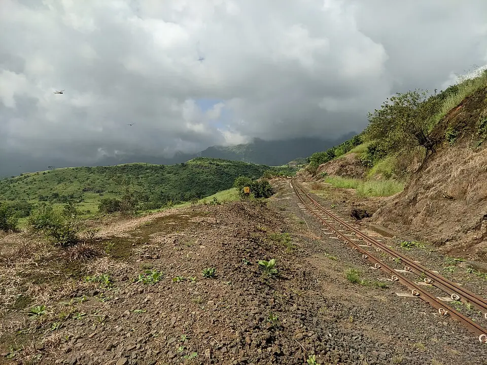Forested Sahyadri ridges at Matheran wrapped in monsoon cloud